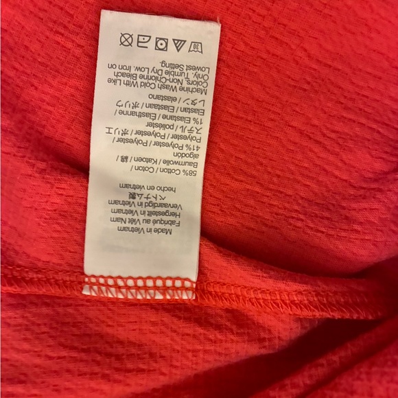 Crewcuts Red Crinkle Knit Ruffle Dress - Picture 4 of 7